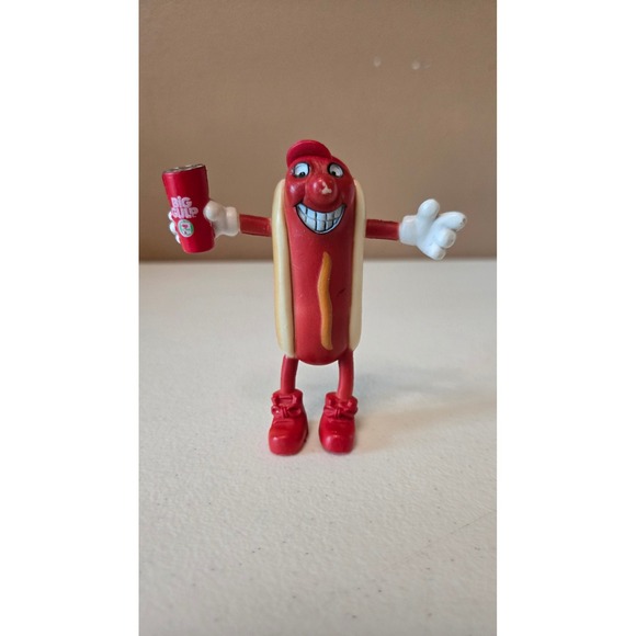 7-Eleven | Other | Vintage 7eleven Mr Big Bite Hot Dog Mascot Figure ...